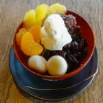 フルーツあんみつ、美味しそうでしょ？