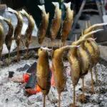 えびす講の屋台で出てたやつ。食べたついでに撮らせてもらいました笑