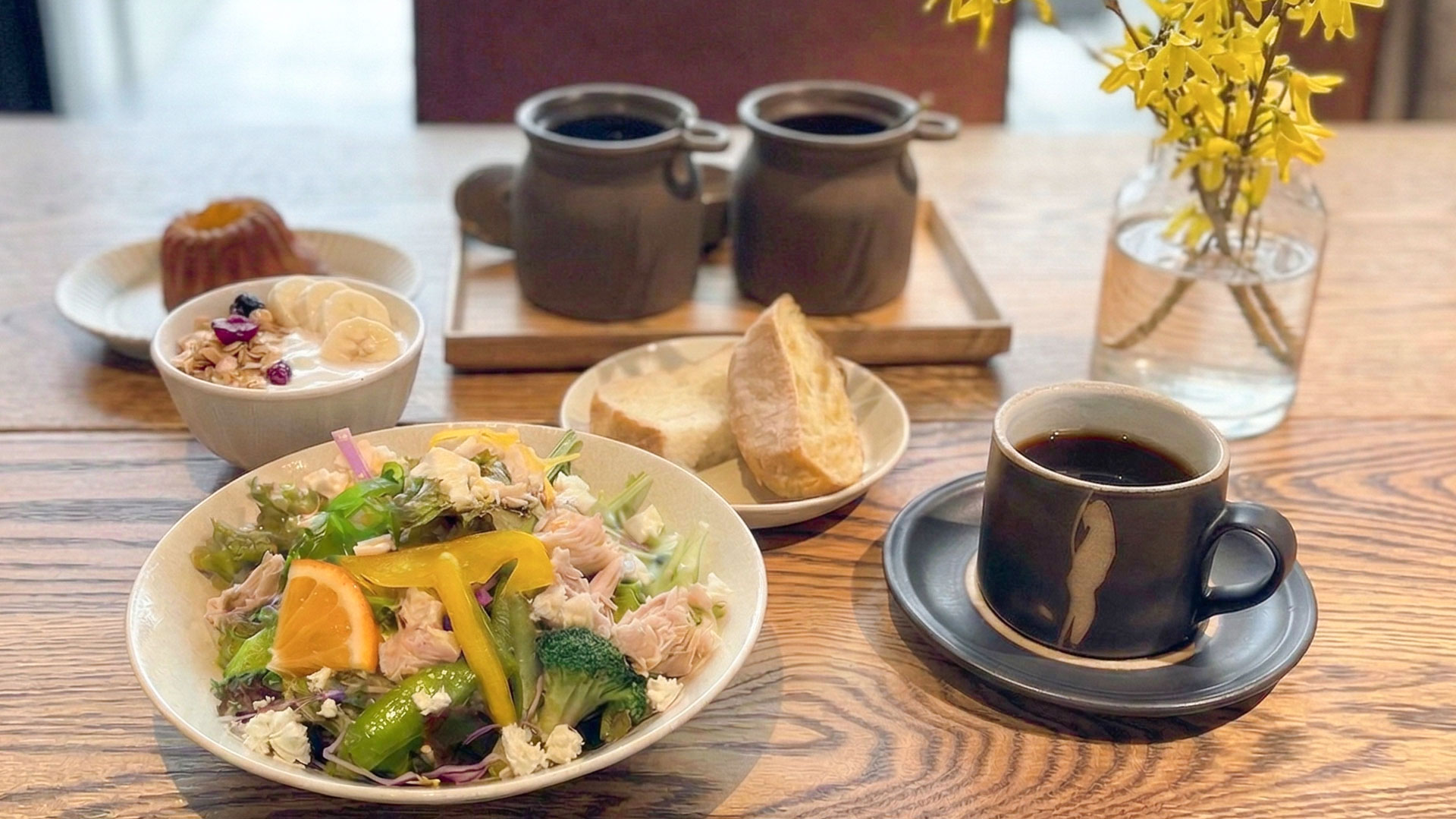 畑直送のモーニングサラダ