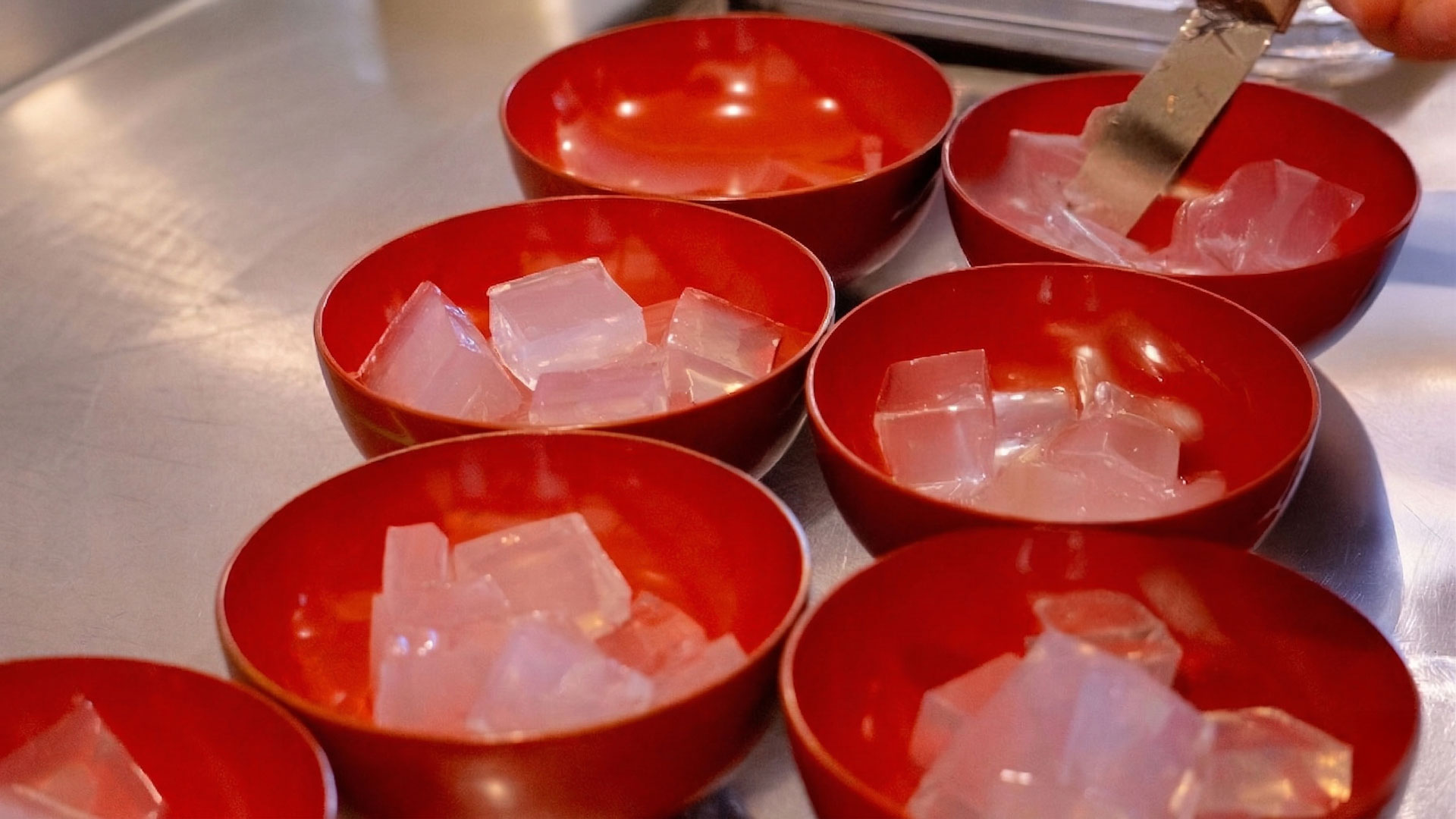 ちょうどよい塩梅の寒天